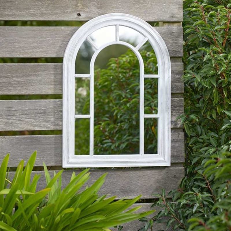 Arcadia Silvergris Home & Garden Mirror