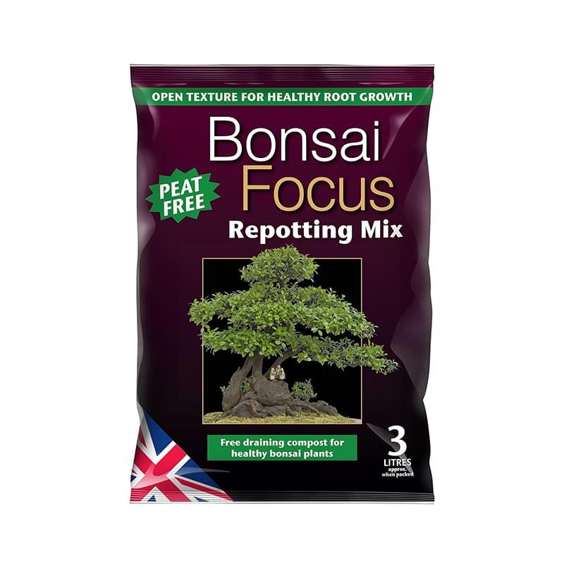 Bonsai Focus Peat Free Repotting Mix 3 Litre