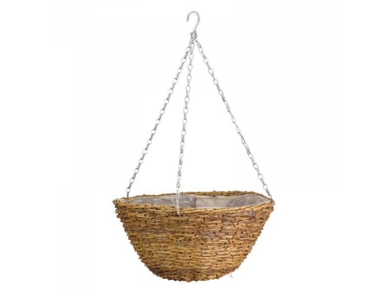 14 Inches Country Rattan Basket