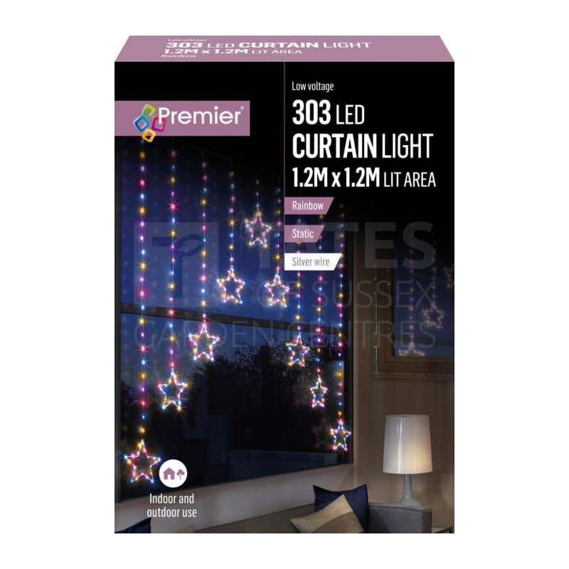 1.2m Pin Wire Star V Curtain
