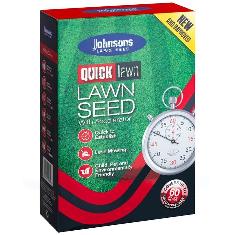 JOHNSONS QUICK LAWN SEED 500G