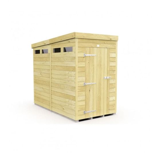 4 x 8 Security Pent Shed