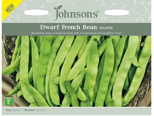 Dwarf French Bean 'Atlanta' Seeds