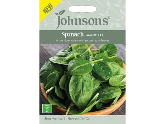 Spinach 'Amador' F1 Seeds