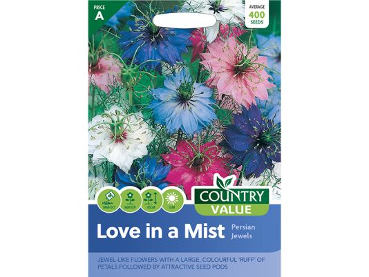 Love in a Mist 'Persian Jewels' Seeds