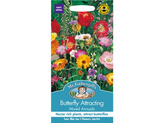 Butterfly Attracting Mixed Annuals Seeds