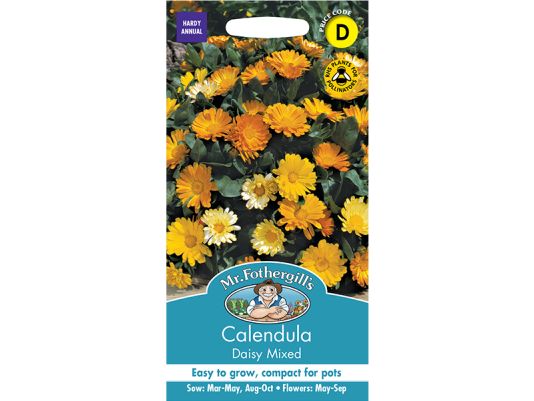 Calendula 'Daisy Mixed' Seeds