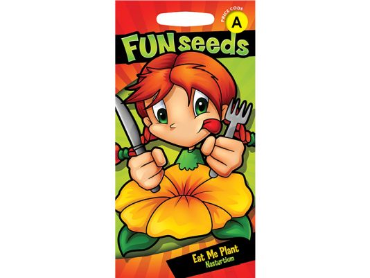 Fun Seed 'Eat Me Plant' Nasturtium Seeds