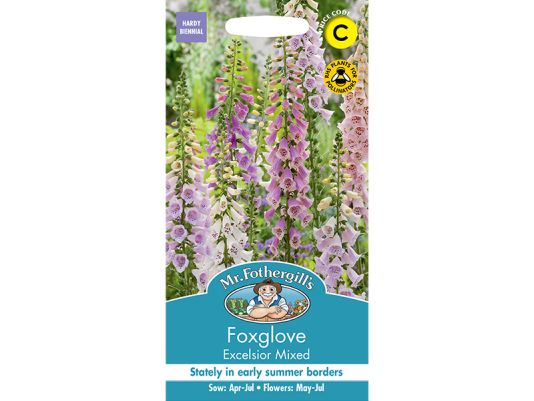 Foxglove 'Excelsior Mixed' Seeds