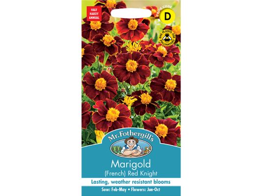 Marigold (French) 'Red Knight' Seeds