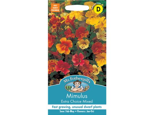 Mimulus 'Extra Choice Mixed' Seeds