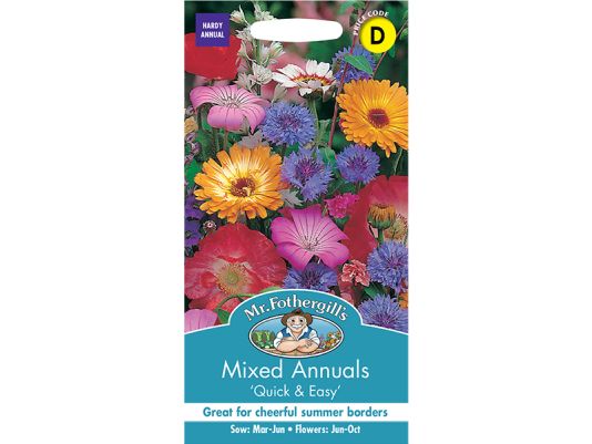 Mixed Annuals Quick & Easy Seeds
