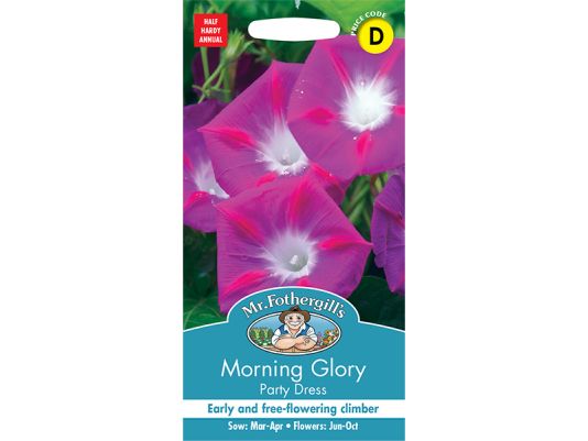 Ipomoea (Morning Glory) 'Party Dress' Seeds
