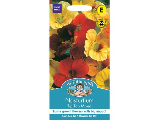 Nasturtium 'Tip Top Mixed' Seeds