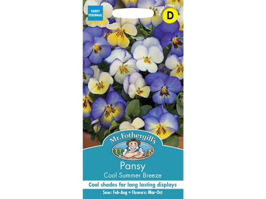 Pansy 'Cool Summer Breeze' Seeds