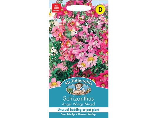Schizanthus 'Angel Wings Mixed' Seeds