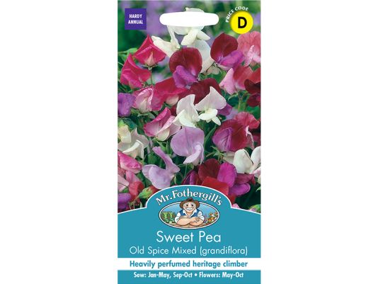 Sweet Pea 'Old Spice Mixed' (grandiflora) Seeds