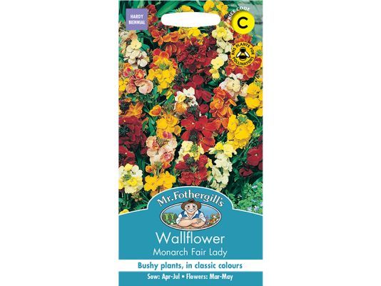 Wallflower 'Monarch Fair Lady' Seeds