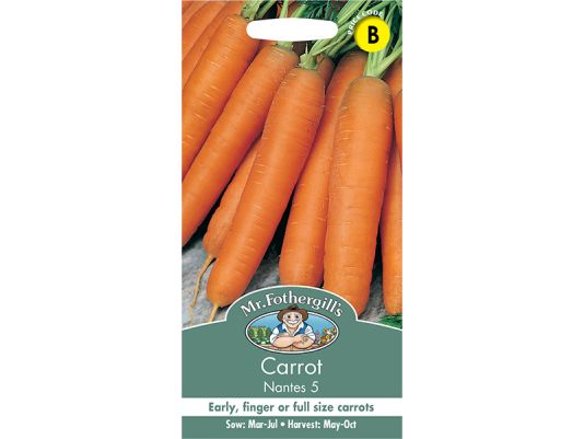 Carrot 'Nantes 5' Seeds
