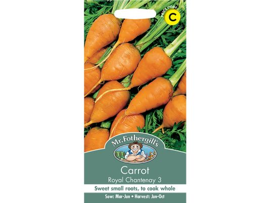 Carrot 'Royal Chantenay 3' Seeds