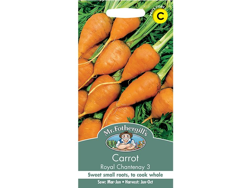Carrot 'Royal Chantenay 3' Seeds