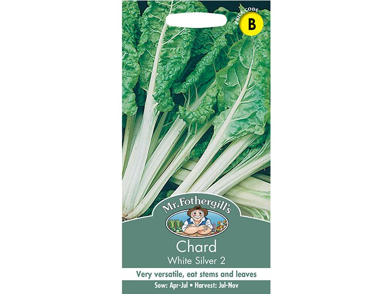 Chard 'White Silver 2' Seeds