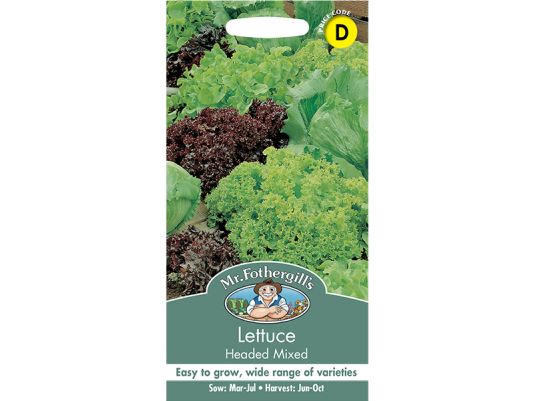 Lettuce 'Headed Mixed' Seeds