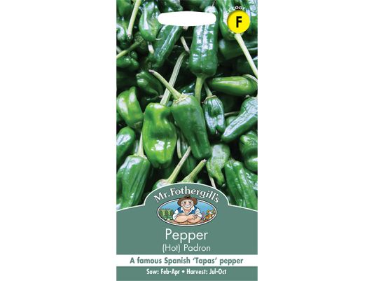 Pepper (hot) 'Padron' Seeds