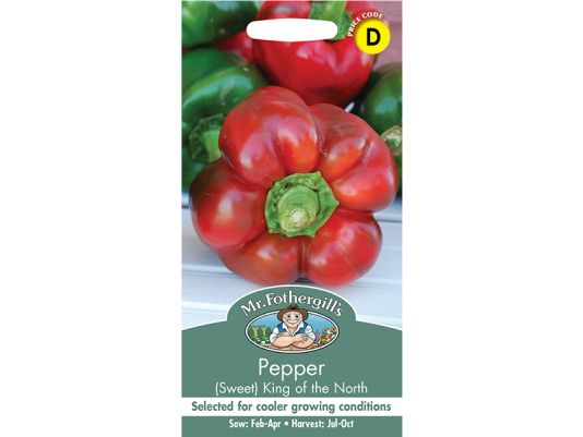 Pepper (sweet) 'King of the North' Seeds