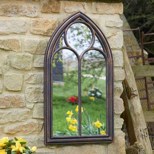 Abbey Coppergris Home & Garden Mirror