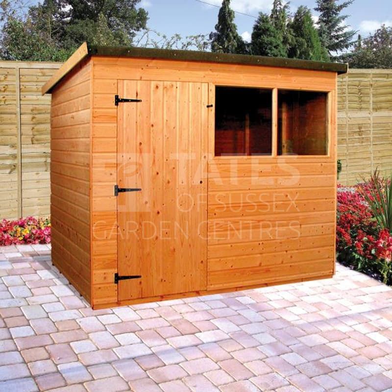 SUFFOLK PENT SHED 8' X 6'
