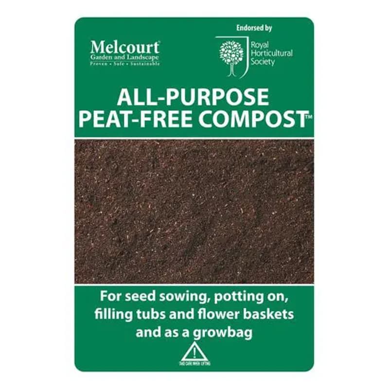 MELCOURT ALL PURPOSE COMPOST PEAT FREE 50LTR