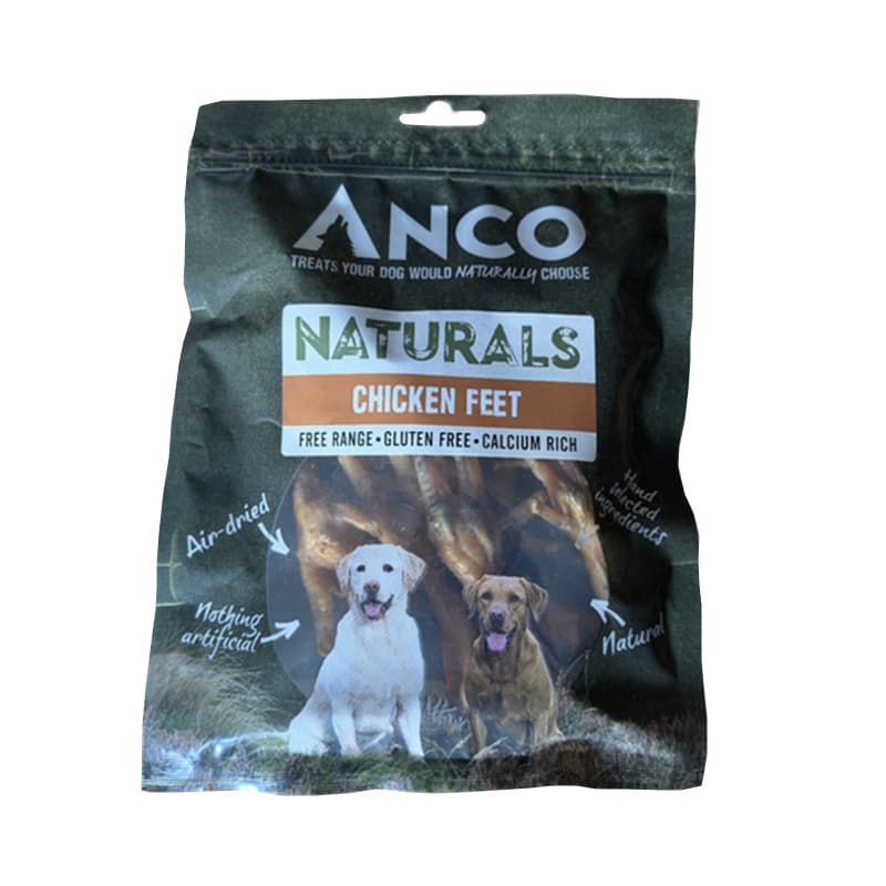 Anco Naturals Chicken Feet 100g