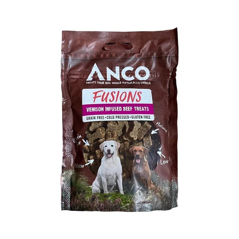Anco Fusions Venison Infused Beef Treats 100g