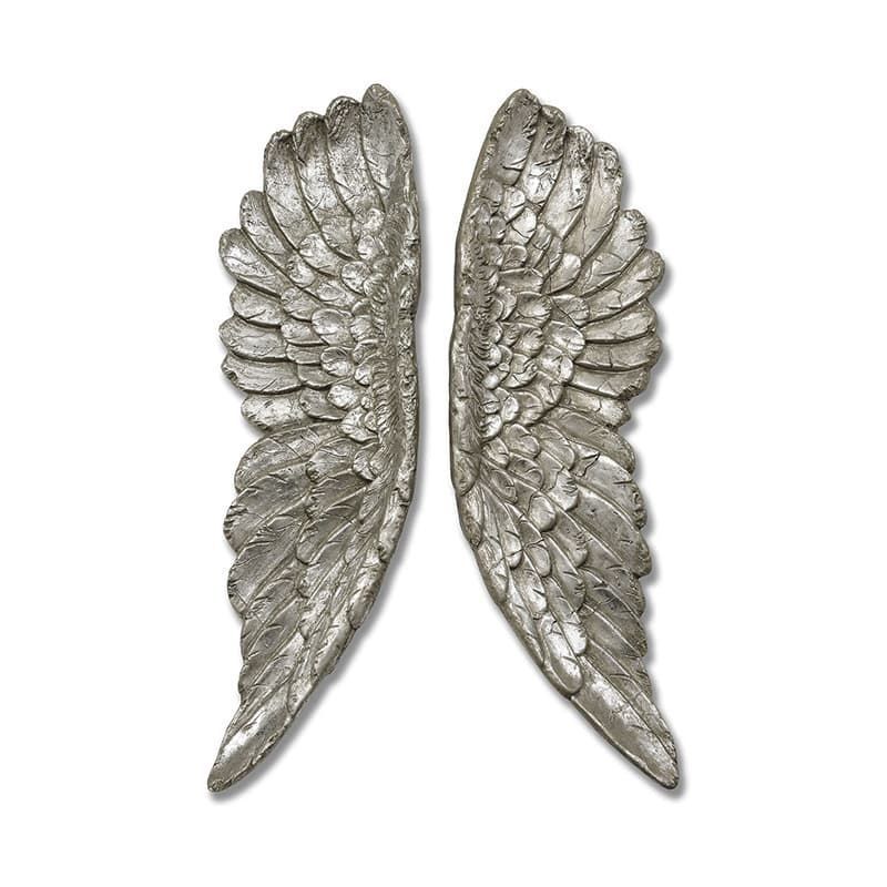 Antique Silver Angel Wings