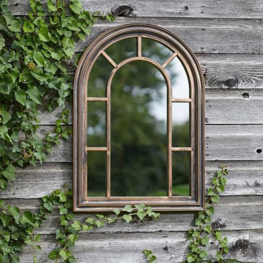 Arcadia Coppergris Home & Garden Mirror