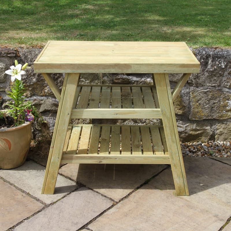 Bbq Side Table Garden Tables Tates, Small Table For Outdoor Grill