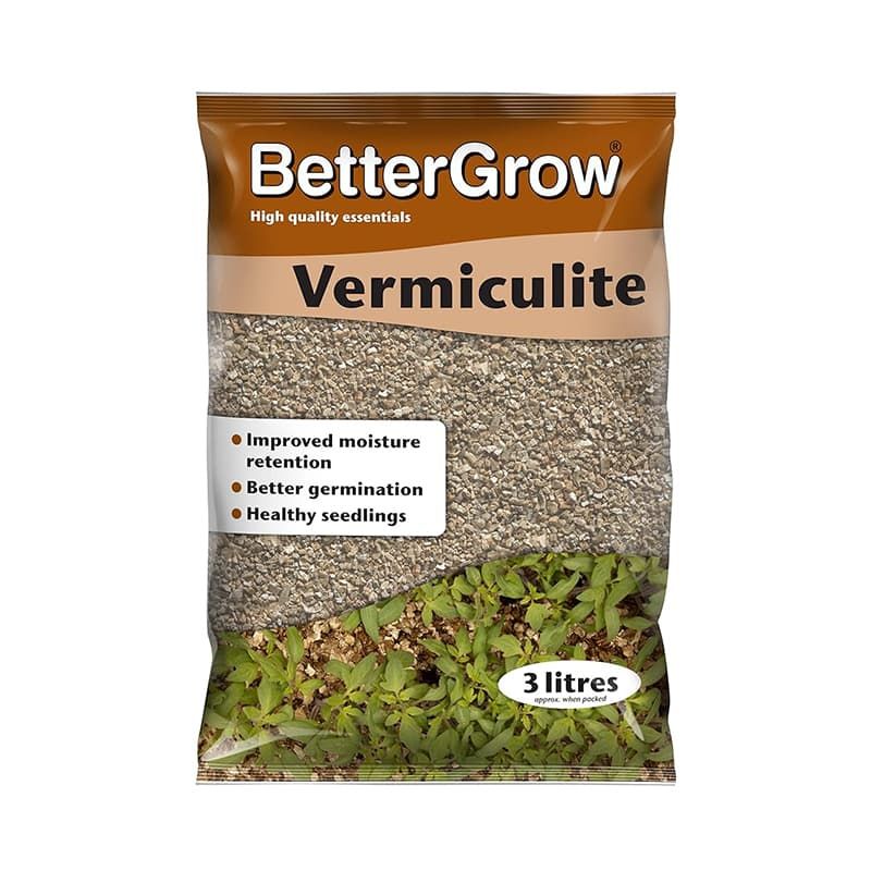BetterGrow Vermiculite - 3 Litres