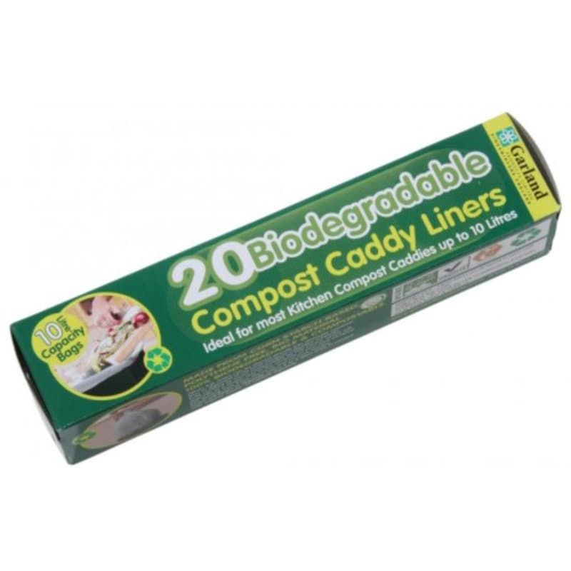 Biodegradable Caddy Liners 10 Litres 20 Per Roll