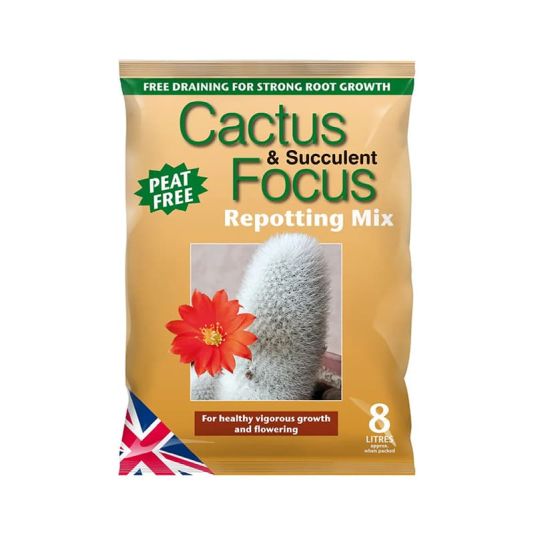 Cactus & Succulent Focus Peat Free Repotting Mix 8 Litre