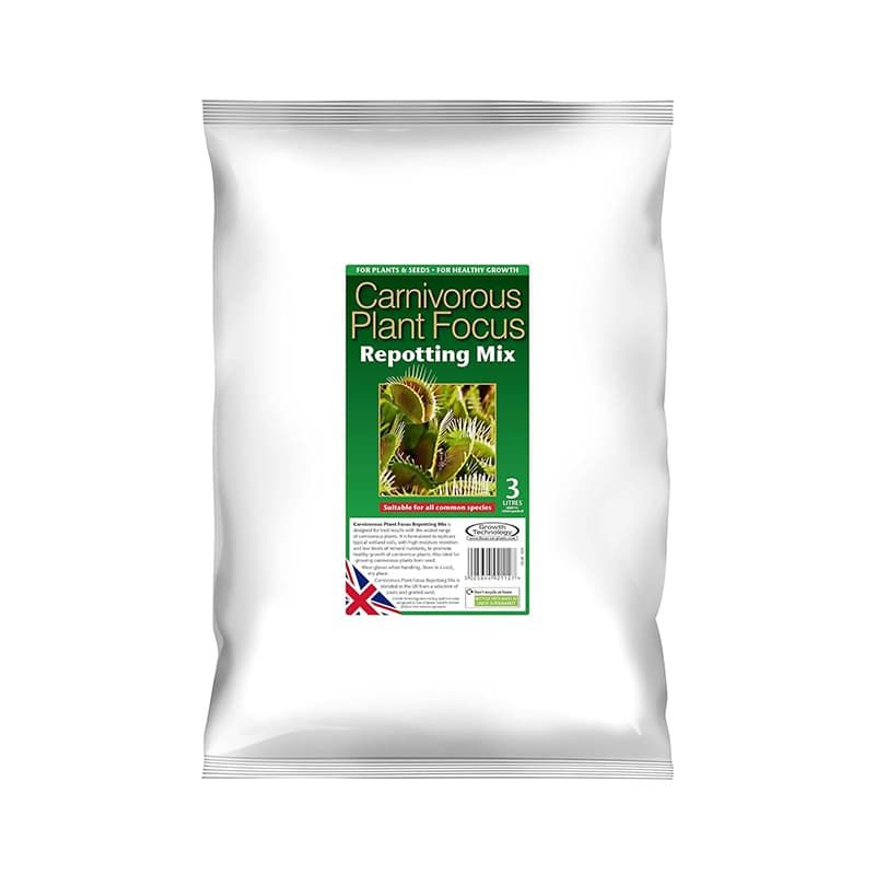 Carnivorous Plant Focus Repotting Mix 3 Litre