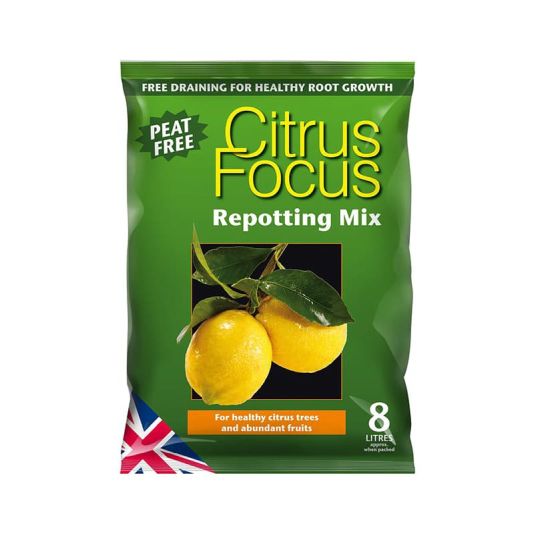 Citrus Focus Peat Free Repotting Mix 8 Litre