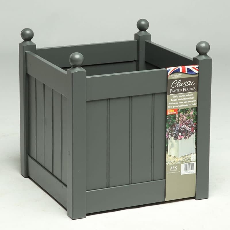 Afk Classic Planter .38m Charcoal