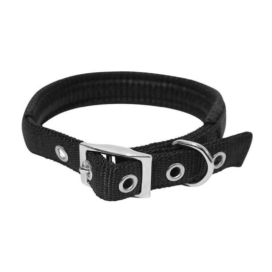 Classic Soft Protection Dog Collar Black - 22 x 1"