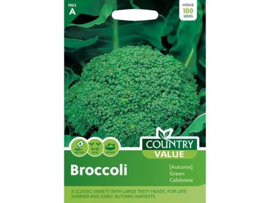 Broccoli (Autumn) 'Green Calabrese' Seeds