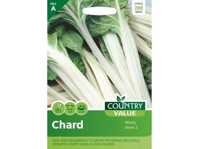 Chard 'White Silver 2' Seeds