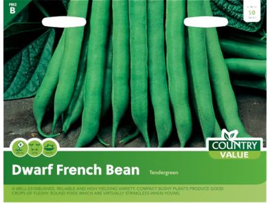 Dwarf French Bean 'Tendergreen' Seeds