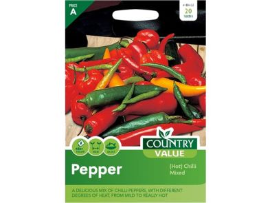Pepper (hot) 'Chilli Mixed' Seeds