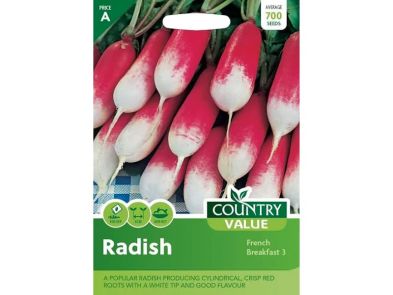 Radish 'French Breakfast 3' Seeds