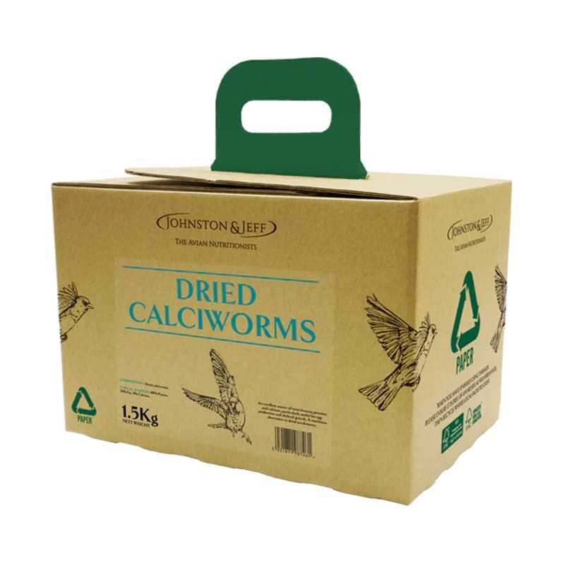 Dried Calciworms Ecobox 1.5kg